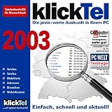 klickTel 2003, Ausgabe Juli - 