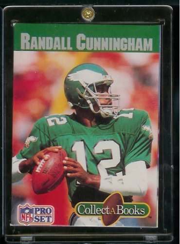 Buy 1990 ProSet Randall Cunningham Philadelphia Eagles “Collect A Book” Football Card – Mint Condition – Shipped In Protective ScrewDown Display Case – A Card & Collectible All In One !!