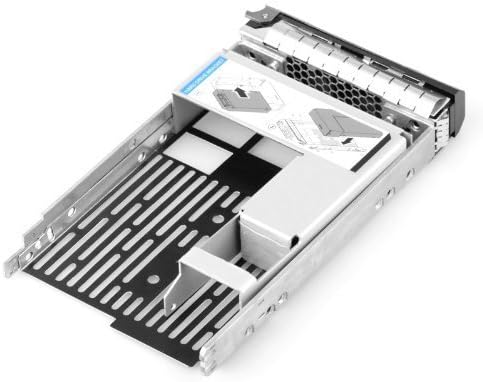 SCSI4ME® 3.5" SAS/SATA Hard Drive Tray Caddy With 2.5'' Adapter for Dell Poweredge R320, R420, R720, T320, T420, T620 Servers F238F+9W8C4