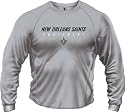New Orleans Saints -Grey- Speedwick Performance Long Sleeve Shirt