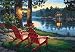 Paint By Number Kit 20"X14" - Adirondack Evening
