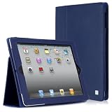 CaseCrown Bold Standby Case (Blue) for iPad 4th Generation with Retina Display, iPad 3 & iPad 2 (Built-in magnet for sleep / wake feature)