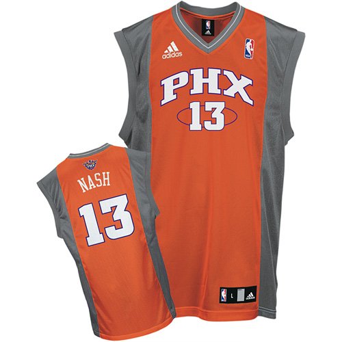 Steve Nash Youth Jersey: adidas Orange Replica #13 Phoenix Suns Jersey