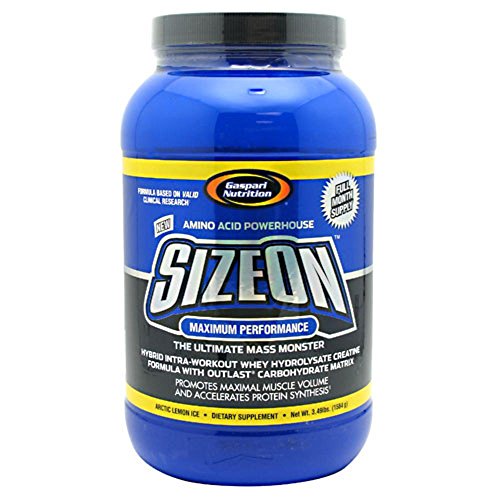 Gaspari Nutrition SizeOn® Maximum Performance Arctic Lemon Ice -- 3.59 lbs