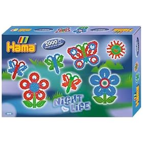 Hama Night Life Glow Beads Gift Box