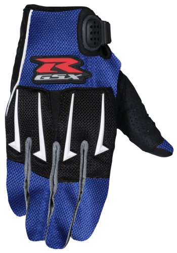 Joe Rocket Suzuki Shooter Textile Mens Motorcycle Gloves Blue Black Extra Large XL Image Joe Rocket Suzuki Shooter Textile Mens Motorcycle Gloves Blue Black Extra Large XL