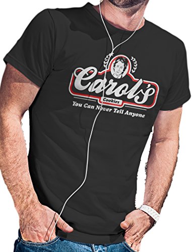 CAROL'S COOKIES T-Shirt - Black - LeRage Shirts Original Design MEN'S