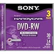 SONY 3DMW30R2H 1.4 GB CAMCORDER 8-CM DVD-RWS (3 PK)