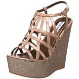51V9odsAhkL. SL160  Steve Madden Womens Wowww Wedge Sandal