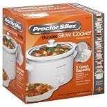 Proctor Silex Slow Cooker, Durable, 3 Quart Capacity