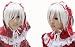 Cosplayland C485 - 30cm D.Gray-Man DGM Allen schneeweiß Allen glatt Perücke