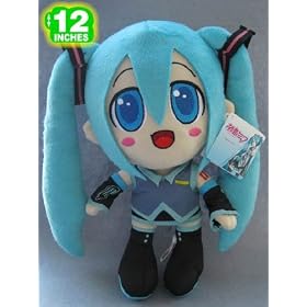 Vocaloid: Hatsune Miku 12-inch Plush