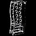 6 Slots Wall Mounted Clear Acrylic Whiteboard Dry Erase Marker & Eraser Holder Organizer Rack
