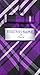Vesuvio Napoli NeckTie Purple Black White PLAID Design Men's Neck Tie