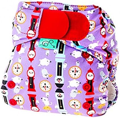 Tots Bots Easy Fit V4 Adjustable One Size Cloth Diaper Hickory Dickory Dock