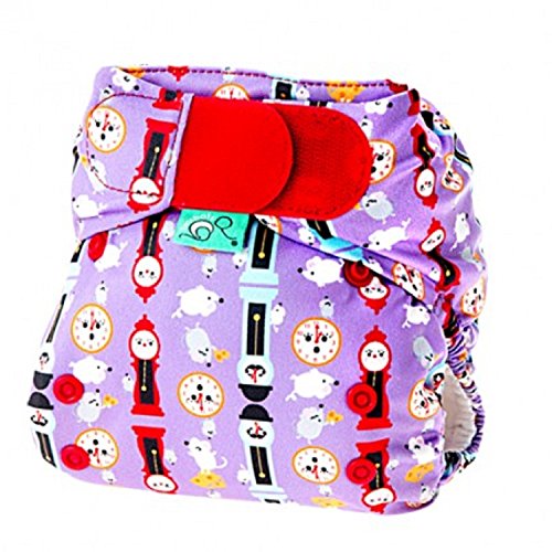 Tots Bots Easy Fit V4 Adjustable One Size Cloth Diaper Hickory Dickory Dock