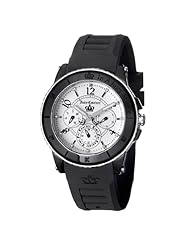 Juicy Couture Womens 1900756 Pedigree Black Ceramic Chronograph Watch