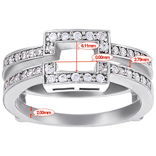 ring guard for square diamond