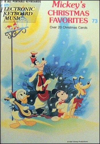 Mickey's Christmas Favorites - Easy Electronic Keyboard Music product image