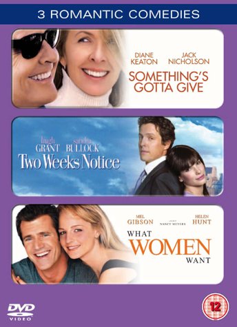 Childrens Toyshop  DVD : Two Weeks Notice/Something's Gotta Give/What Women Want [2001]