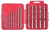 Vermont American 10260 14 Piece 1/16-Inch to 1/4-Inch Twist Drill Bit Assortment in Plastic Case