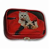 3D Lenticular Prado Purse, 3-D Image, two Cats, TP-309-Prado