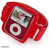 Apple Ipod NANO 3 3RD Gen Generation Armband Red Quality