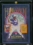 1986 Donruss Hank Aaron Hall Of Fame Diamond King Baseball Card #602 - Mint Condition - Shipped In Protective ScrewDown Display Case!!