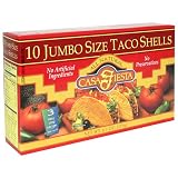 Casa Fiesta Large Taco Shells, 6.1-Ounce Boxes (Pack of 12)