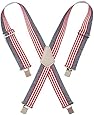 Custom LeatherCraft 110USA Heavy Duty USA Flag Elastic Suspender, USA Flag Print