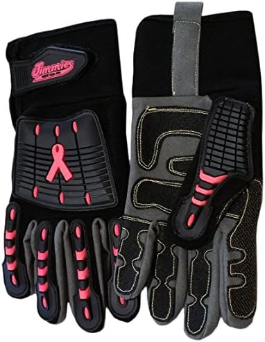 Jimmies Work Gloves,Pink,Large