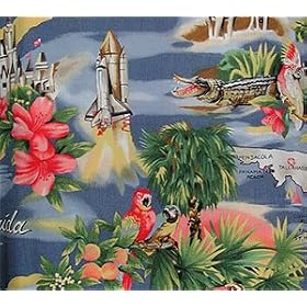 Florida Hawaiian Aloha Sarong Dress