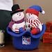 New York Rangers Snowmen Top Hat