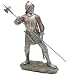 Large Knight in Chain Mail and Plate Mail Armor - Wielding Halberd with Dagger and Sword - Very Detailed
