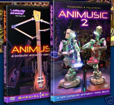 Buy Now at Amazon.com: Animusic 1 & 2 - Computer Animation Video Albums (both DVDs)