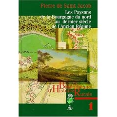 Les paysans de la Bourgogne du nord au dernier si�cle de l'Ancien R�gime