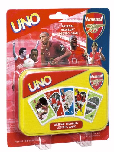 Childrens Toyshop  Toys : Arsenal Highbury Legends Uno