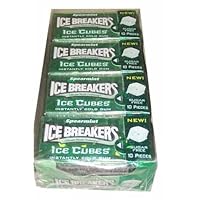 Ice Breakers Sugarless Ice Cubes Spearmint Flavor Gum