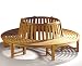 Grade A Teak Tree Seat 2.2m