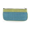 Hemp Turquoise Pouch "Holistic Hemp Pouch [Turquoise]" -Fair Trade Gifts