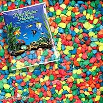 Worldwide Imports Neon Pebble 25Lb-Rainbw 2 Pack