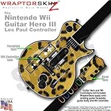 Leopard Skin Skin by WraptorSkinz TM fits Nintendo Wii Guitar Hero III (3)  ....