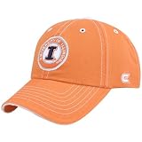 Illinois Fighting Illini Orange Broadside Adjustable Hat