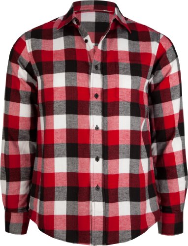 BLUE CROWN Check Dat Mens Flannel Shirt