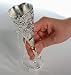 Silver Floral Embossed Tussie Mussie Bouquet Holder