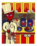 La Cocina del Diablo Places Giclee Poster Print by Ladislao Loera, 16x20