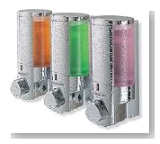 Better Living AVIVA Three Chamber Dispenser, Chrome