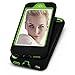 iPod Touch 5th Case, MagicMobile® Premium Dual Heavy Duty Hybrid Shockproof Resistant Armor Protective Case Cover for Apple iPod 5th Generation Black Rugged Silicone Layer and Green Hard Plastic