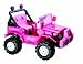 Charles Jacobs Kids RIDE ON JEEP Style Car Battery Powered Toy in PINK (twin/double seater) w/ 1 YEAR 5 STAR WARRANTY!