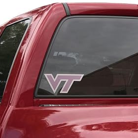 Virginia Tech Hokies Perforated Window Decal